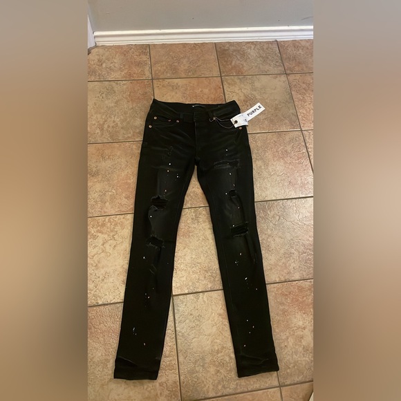 Selling purple jeans for good price hit me up for them yes I also ship